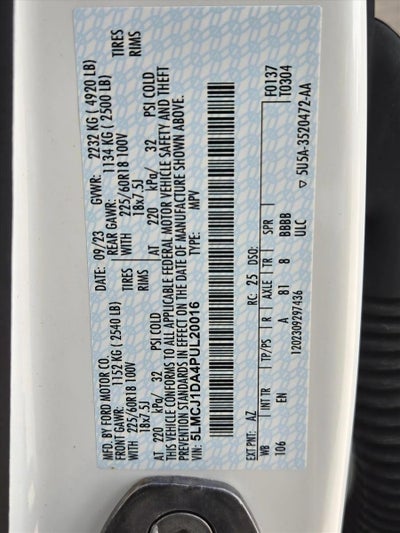 2023 Lincoln Corsair Standard AWD