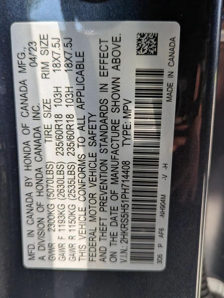 2023 Honda CR-V Hybrid Sport FWD