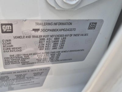 2023 Chevrolet Silverado 1500 Crew Cab Short Box 2-Wheel Drive Custom