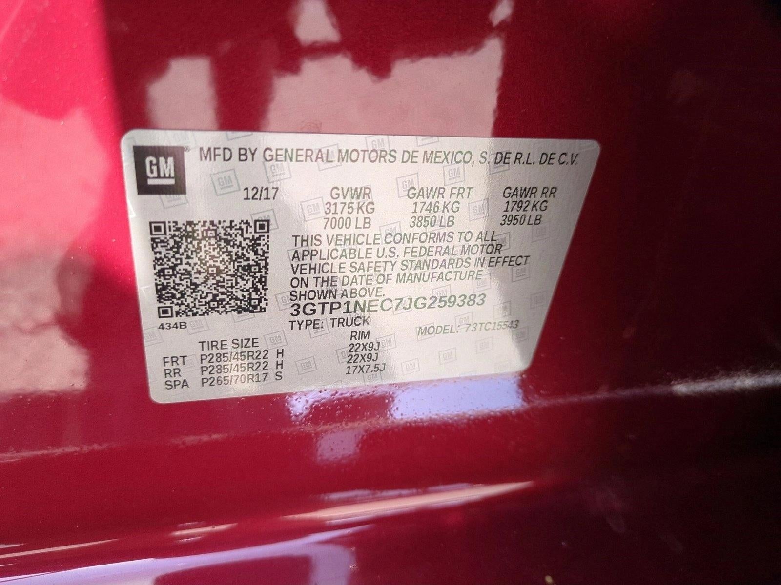 2018 GMC Sierra 1500 Crew Cab Short Box 2-Wheel Drive SLT