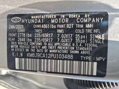 2023 Hyundai TUCSON Hybrid Blue AWD