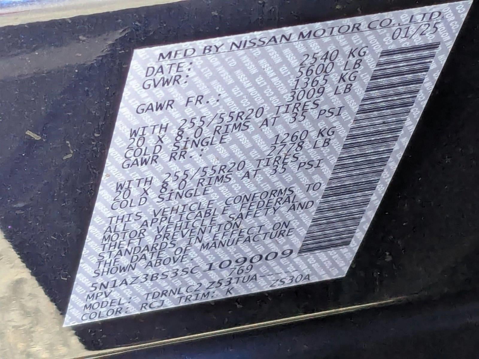 2025 Nissan Murano AWD SV