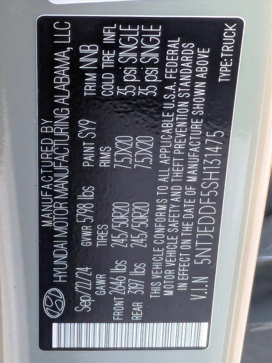 2025 Hyundai SANTA CRUZ Limited AWD