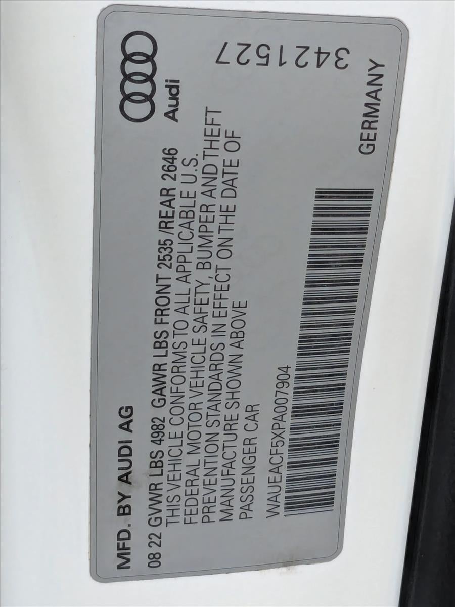 2023 Audi A5 Sportback S line Prestige 45 TFSI quattro