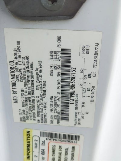 2017 Ford Mustang EcoBoost Premium Convertible