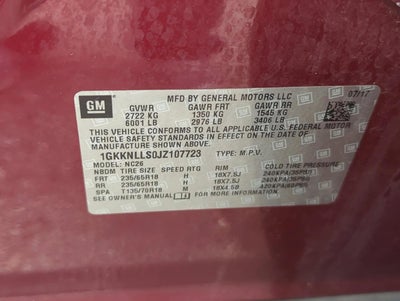 2018 GMC Acadia FWD SLE-2