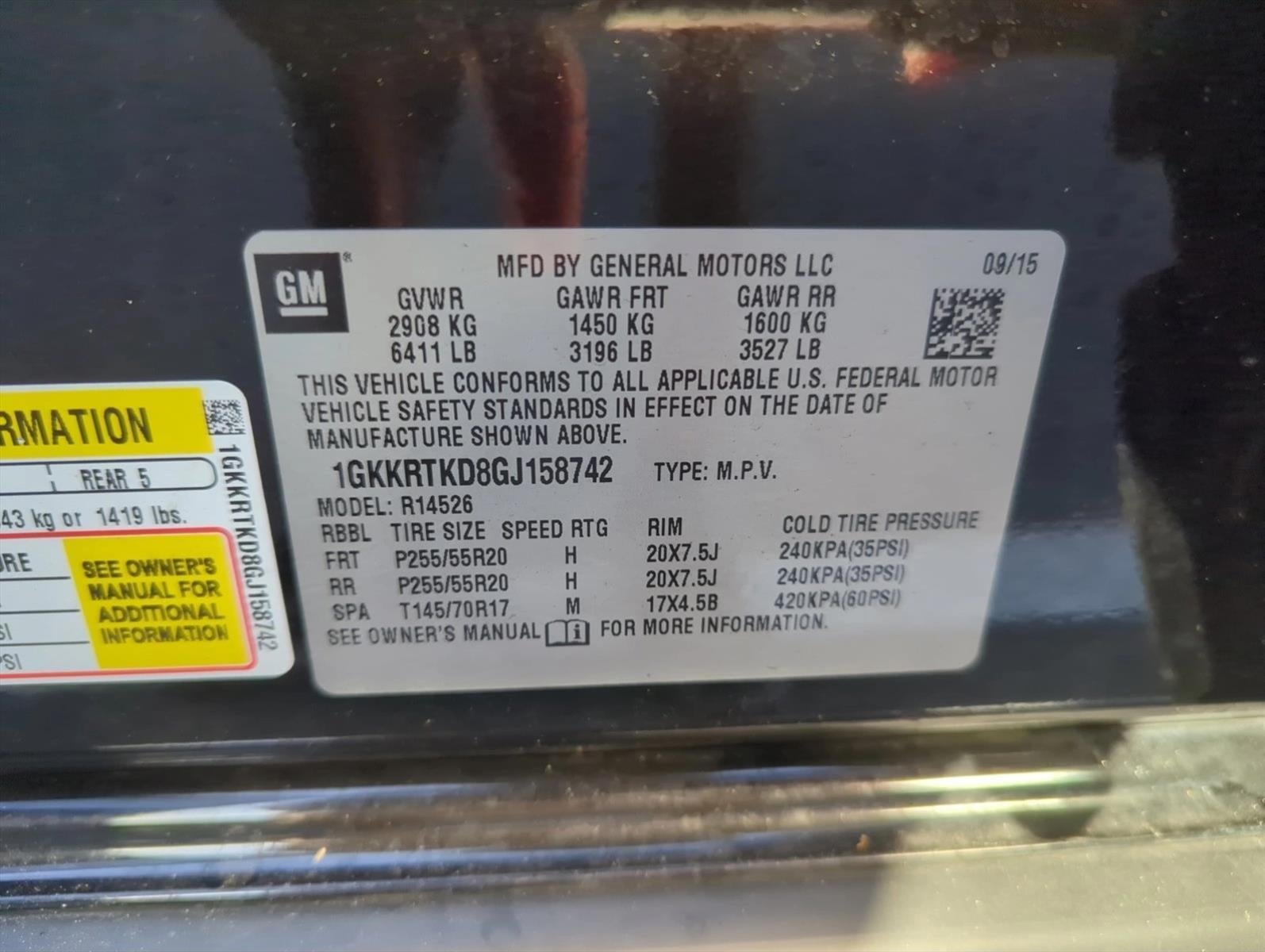 2016 GMC Acadia FWD Denali