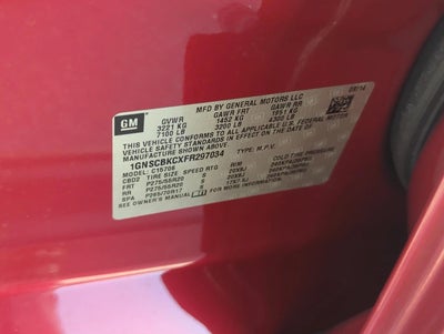 2015 Chevrolet Tahoe 2WD LT