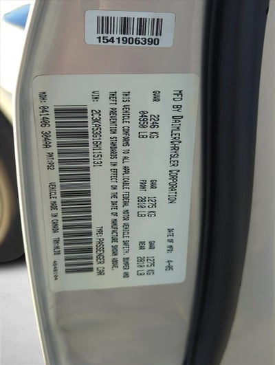 2006 Chrysler 300-Series 4dr Sdn 300 Touring