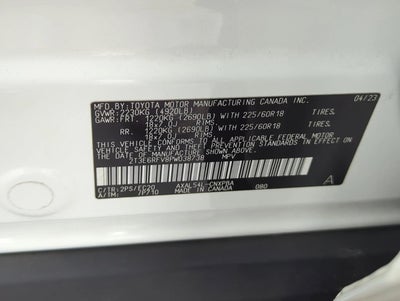 2023 Toyota RAV4 Hybrid XSE AWD (Natl)