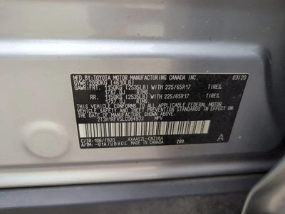 2020 Toyota RAV4 LE FWD (GS)