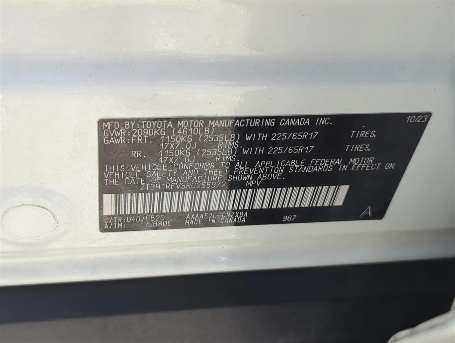2024 Toyota RAV4 LE FWD (GS)