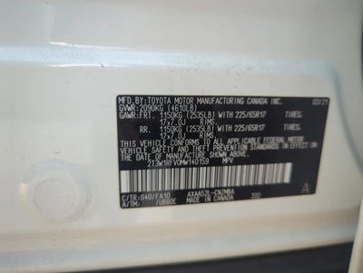 2021 Toyota RAV4 XLE FWD (GS)