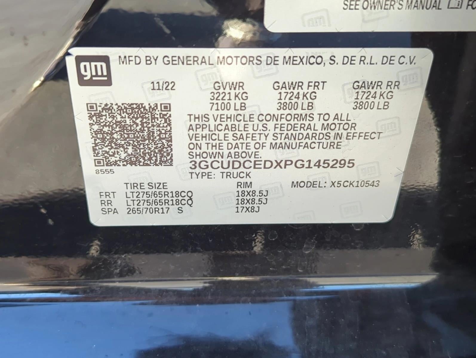 2023 Chevrolet Silverado 1500 Crew Cab Short Box 4-Wheel Drive Custom Trail Boss