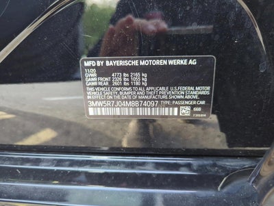 2021 BMW 330i xDrive Sedan North America