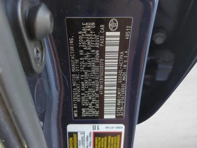 2016 Toyota Avalon 4dr Sdn Limited (Natl)