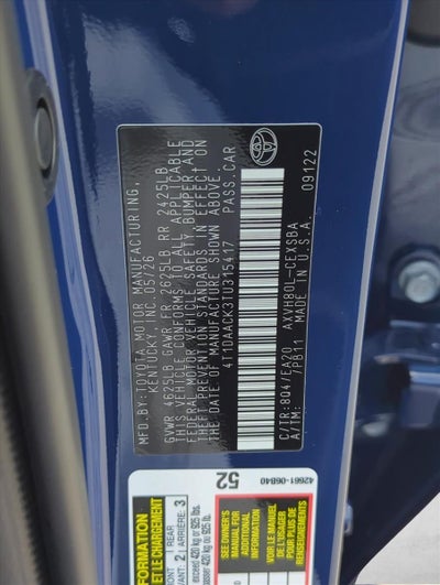 2026 Toyota Camry SE (SE)