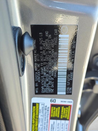 2021 Lexus ES 350 F SPORT FWD