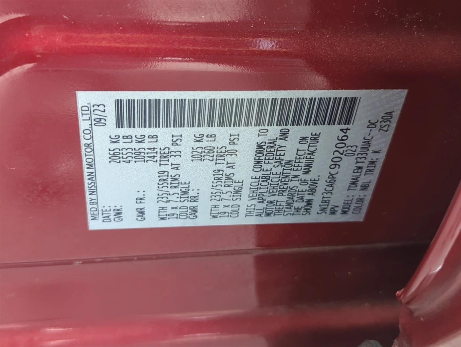 2023 Nissan Rogue FWD SL