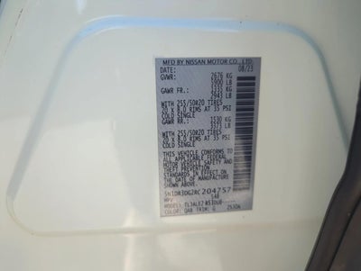 2024 Nissan Pathfinder Platinum 2WD