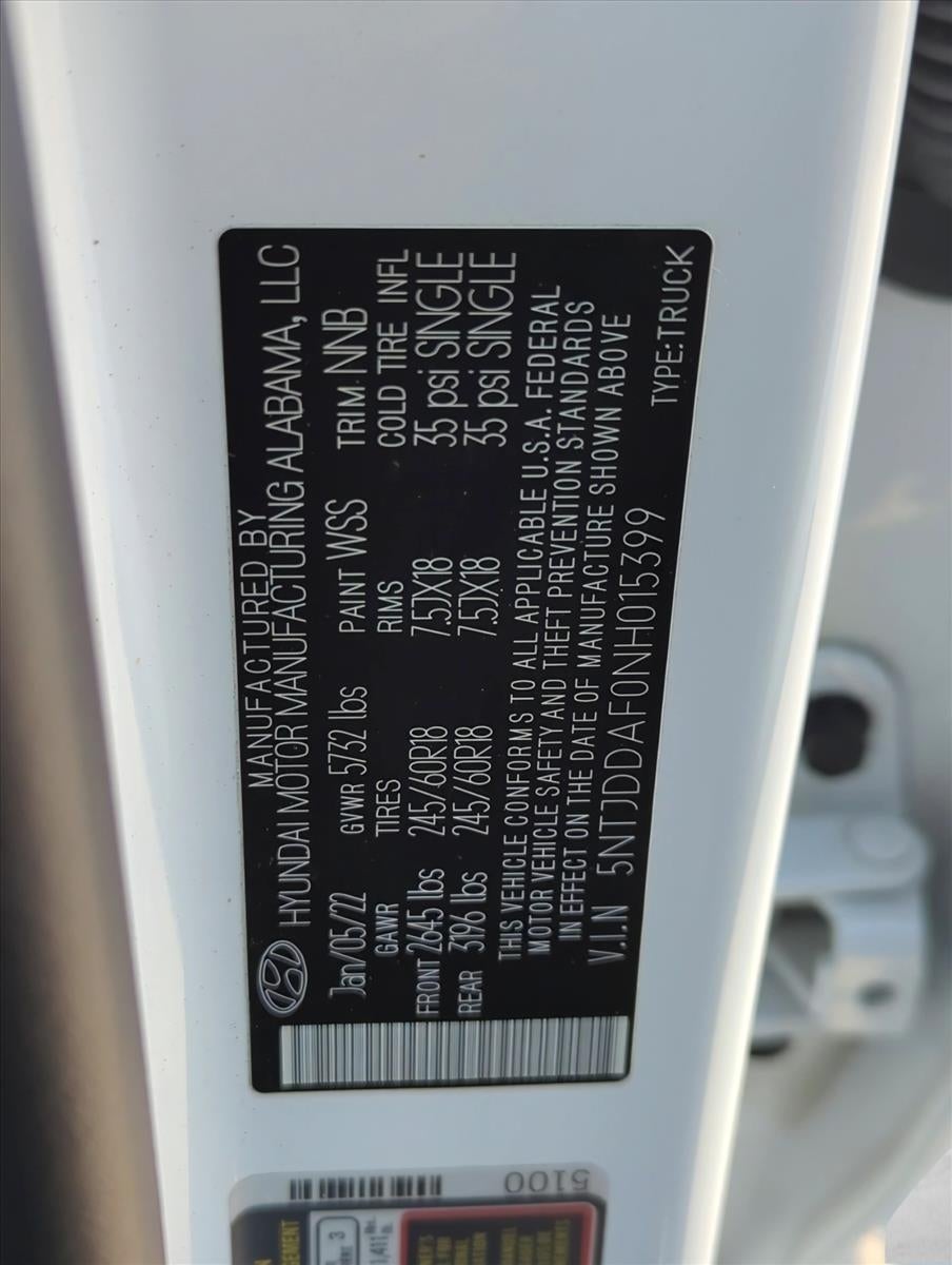 2022 Hyundai SANTA CRUZ SEL Premium AWD