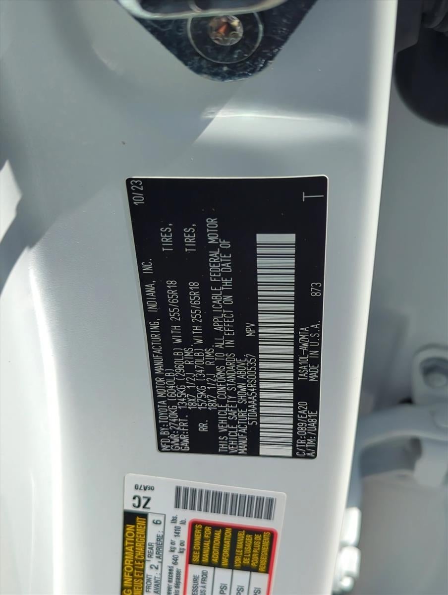 2024 Toyota Grand Highlander XLE FWD (Natl)