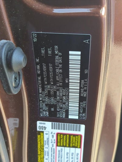 2023 Toyota Sienna XLE FWD 8-Passenger (Natl)