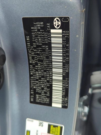 2024 Toyota Corolla LE CVT (Natl)