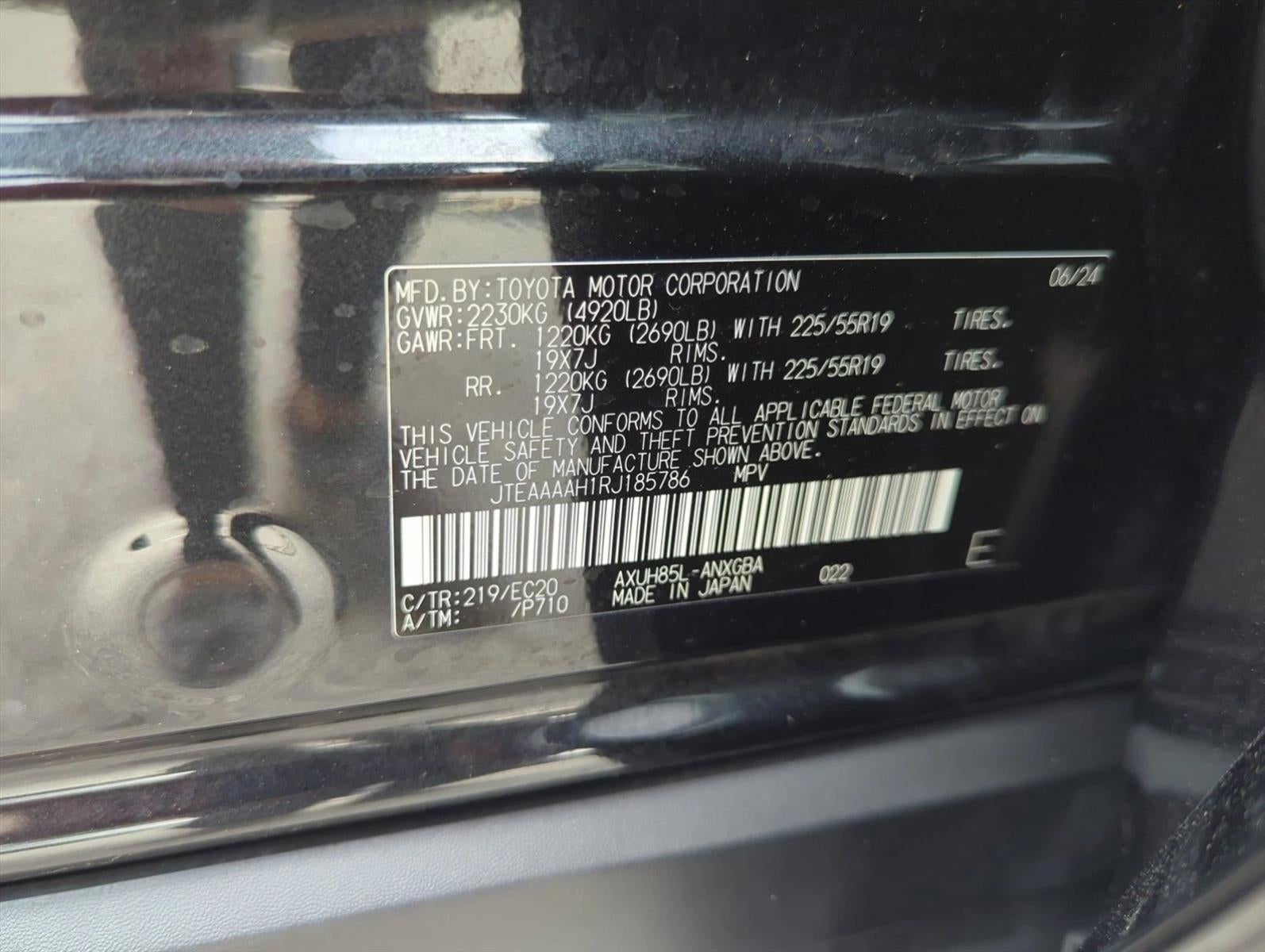 2024 Toyota Venza XLE AWD (Natl)