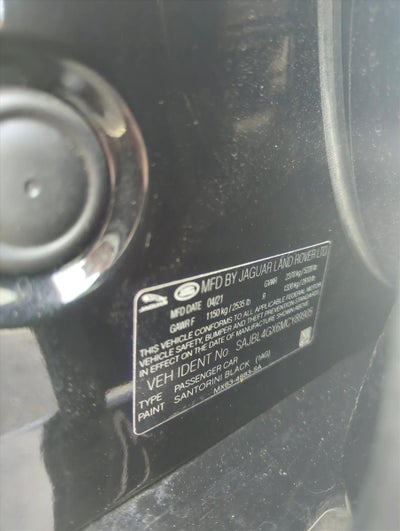 2021 Jaguar XF R-Dynamic SE Sedan AWD