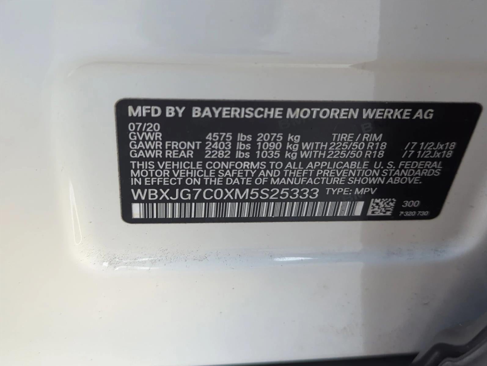 2021 BMW X1 sDrive28i Sports Activity Vehicle