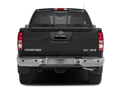 2017 Nissan Frontier Crew Cab 4x2 SV V6 Auto