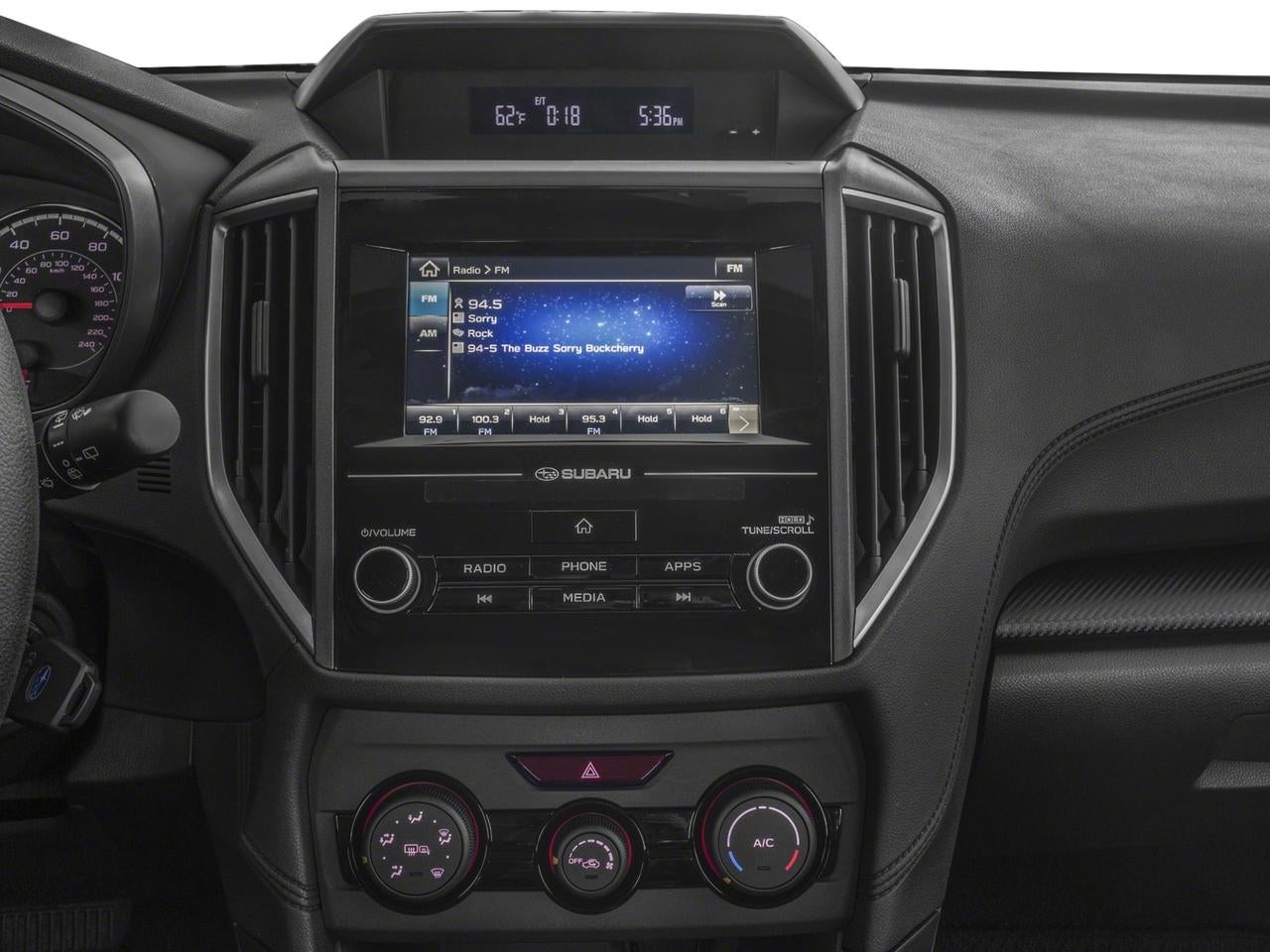 2018 Subaru Impreza 2.0i 5-door CVT