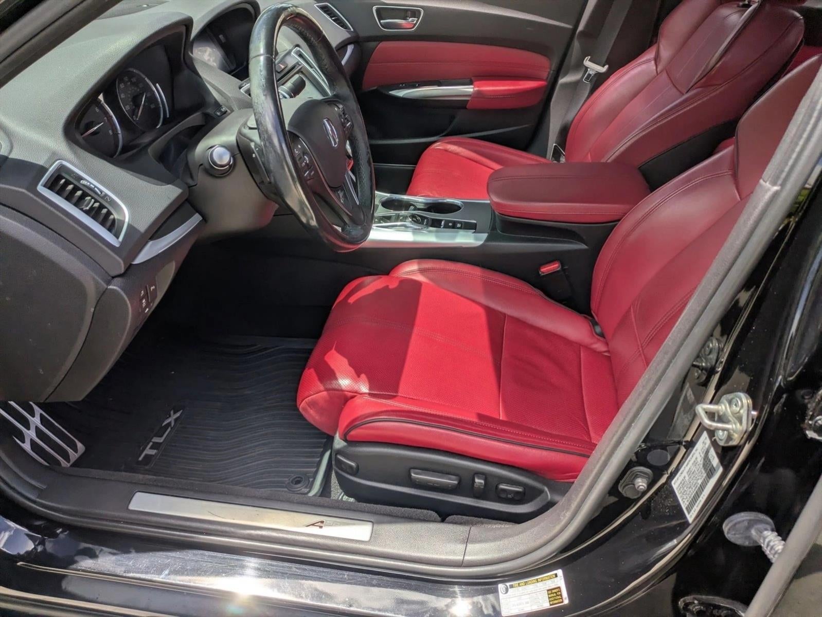 2019 Acura TLX 3.5L FWD w/A-Spec Pkg Red Leather