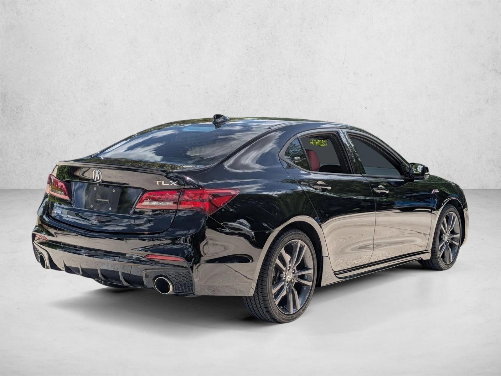 2019 Acura TLX 3.5L FWD w/A-Spec Pkg Red Leather