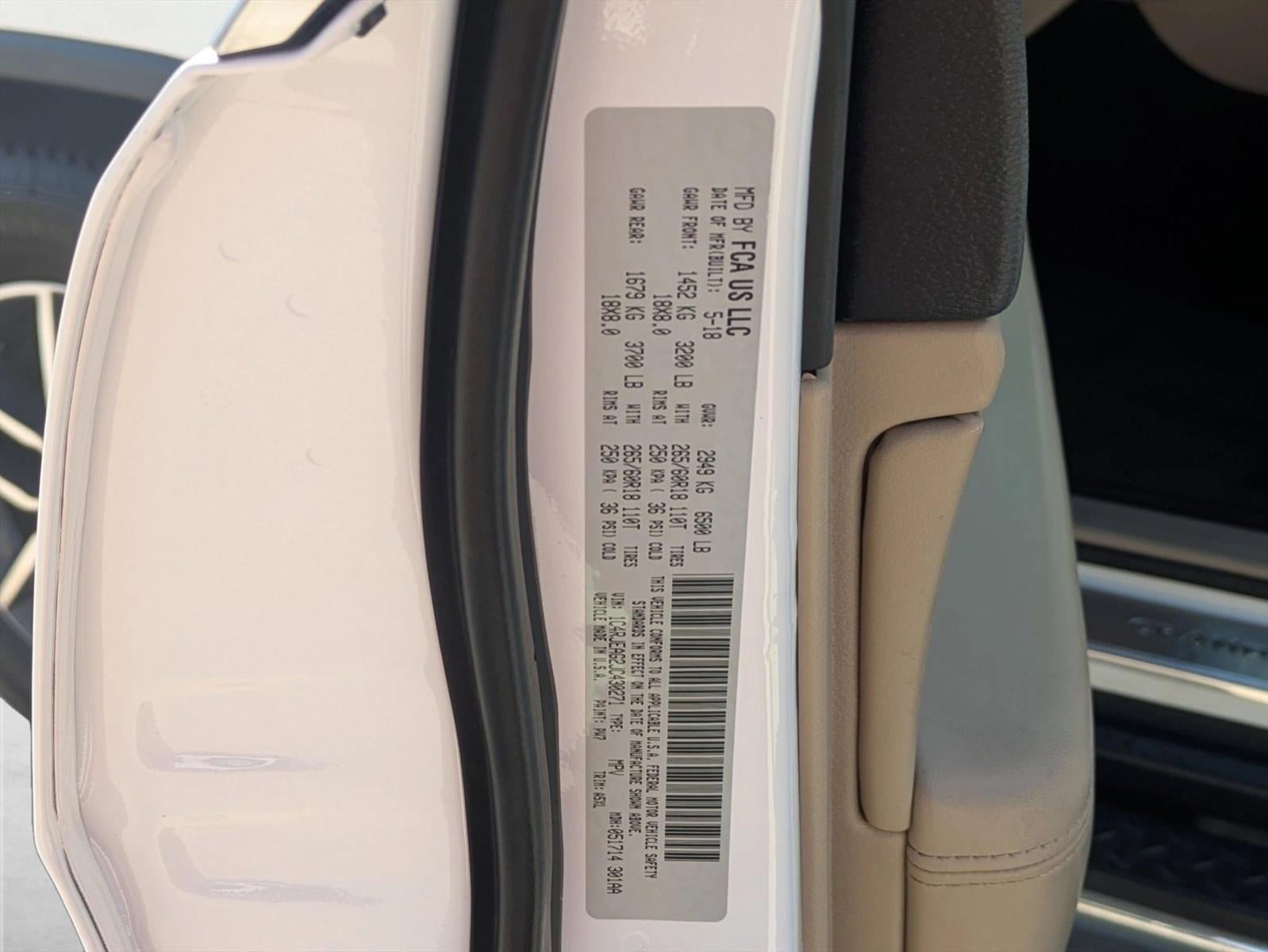 2018 Jeep Grand Cherokee Laredo E 4x2 *Ltd Avail*