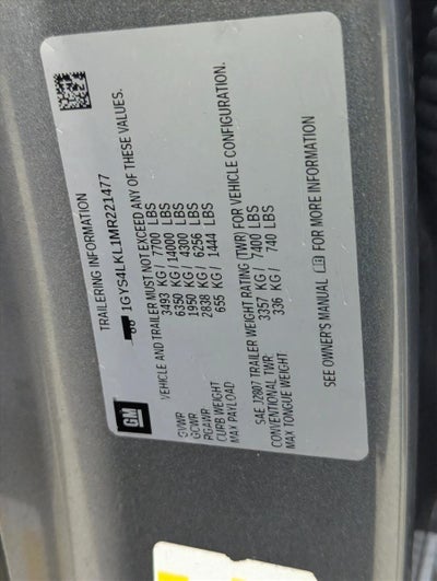 2021 Cadillac Escalade ESV 4WD Premium Luxury