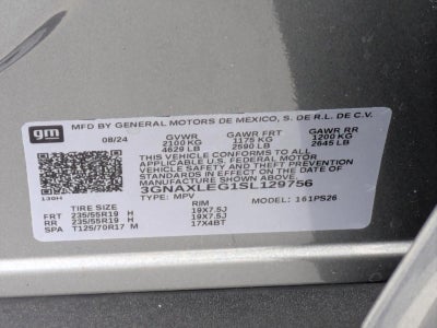 2025 Chevrolet Equinox FWD RS