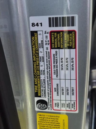 2024 Toyota Tacoma 4WD 4WD SR5 Double Cab 5' Bed AT (Natl)