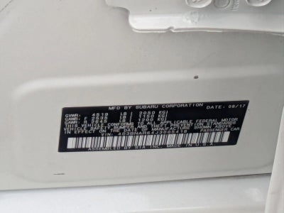 2018 Subaru Legacy 2.5i Sport
