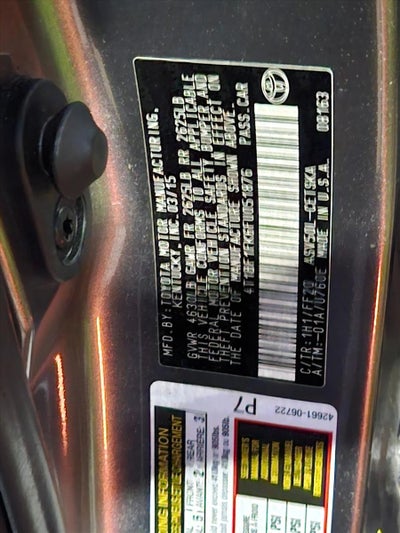 2015 Toyota Camry 4dr Sdn I4 Auto SE (SE)