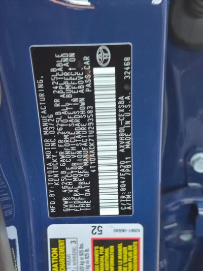 2026 Toyota Camry SE (SE)