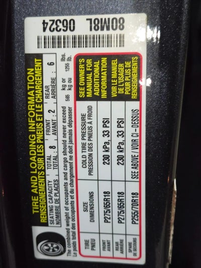 2017 Toyota Sequoia SR5 4WD FFV (Natl)