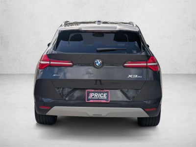 2025 BMW X3 30 xDrive Sports Activity Vehicle