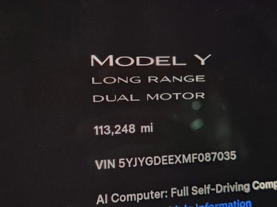 2021 Tesla Model Y Long Range AWD