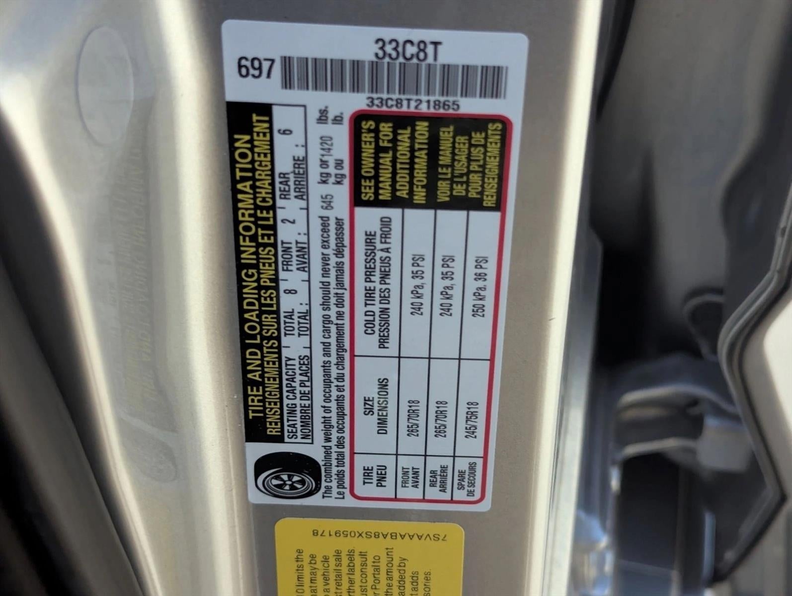 2025 Toyota Sequoia SR5 4WD (SE)