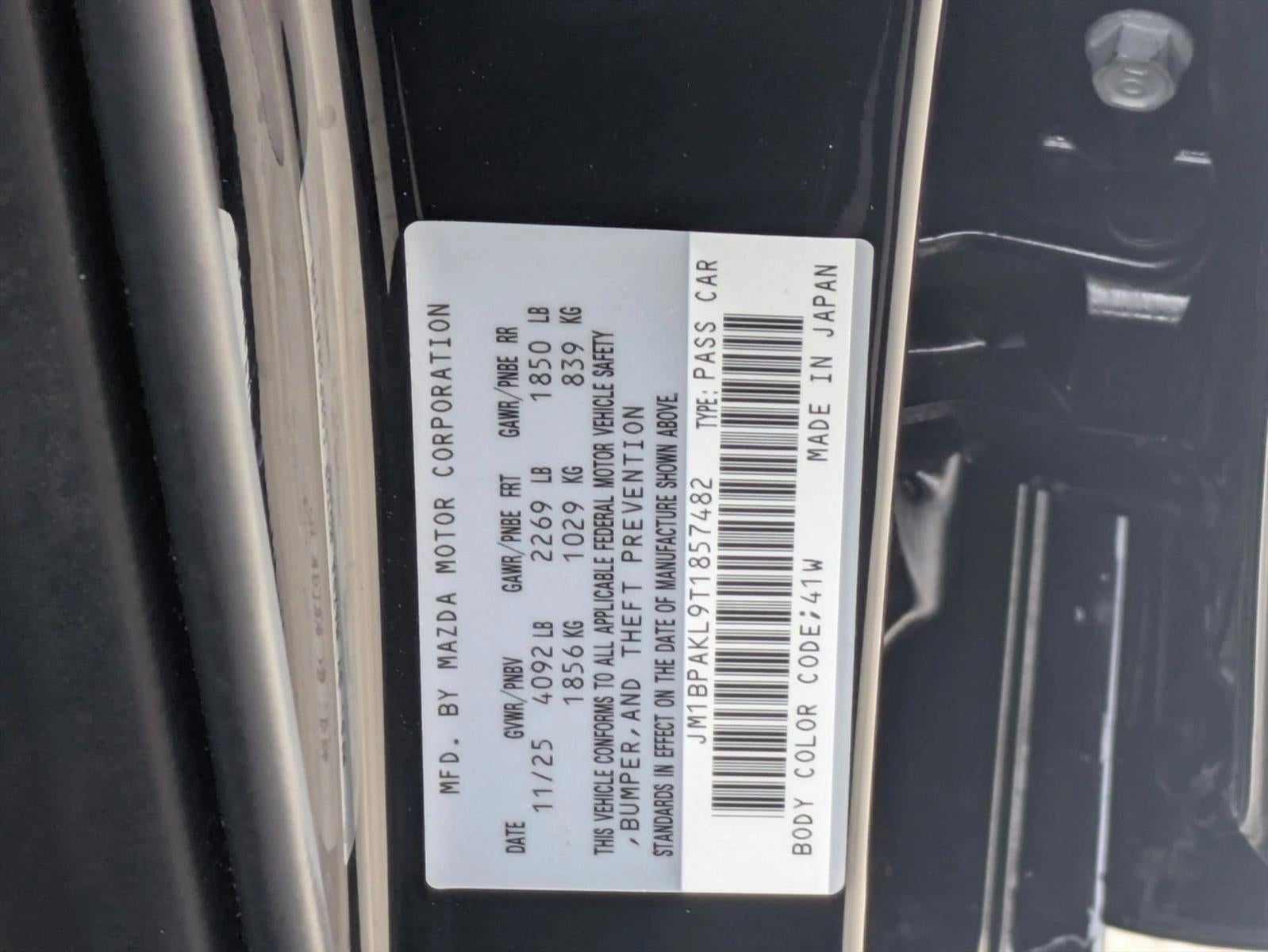 2026 Mazda Mazda3 Hatchback 2.5 S Select Sport Auto FWD