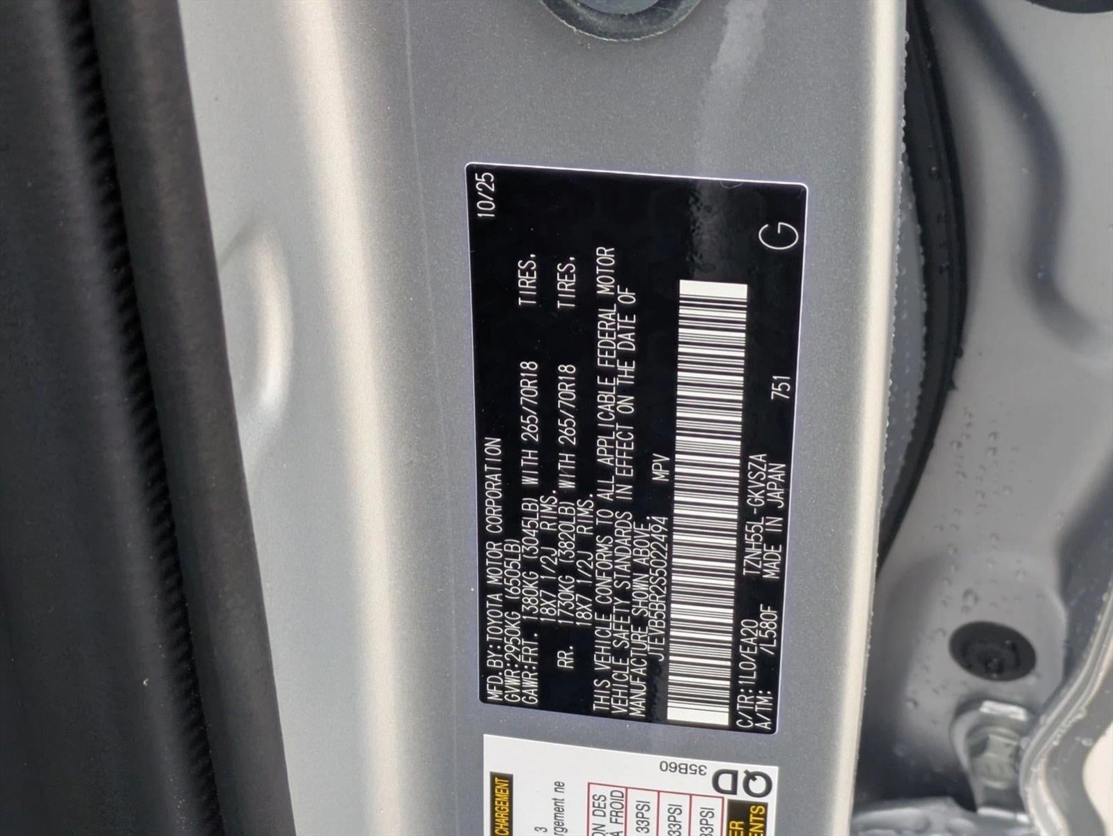 2025 Toyota 4Runner Hybrid TRD Off Road Premium 4WD (Natl)