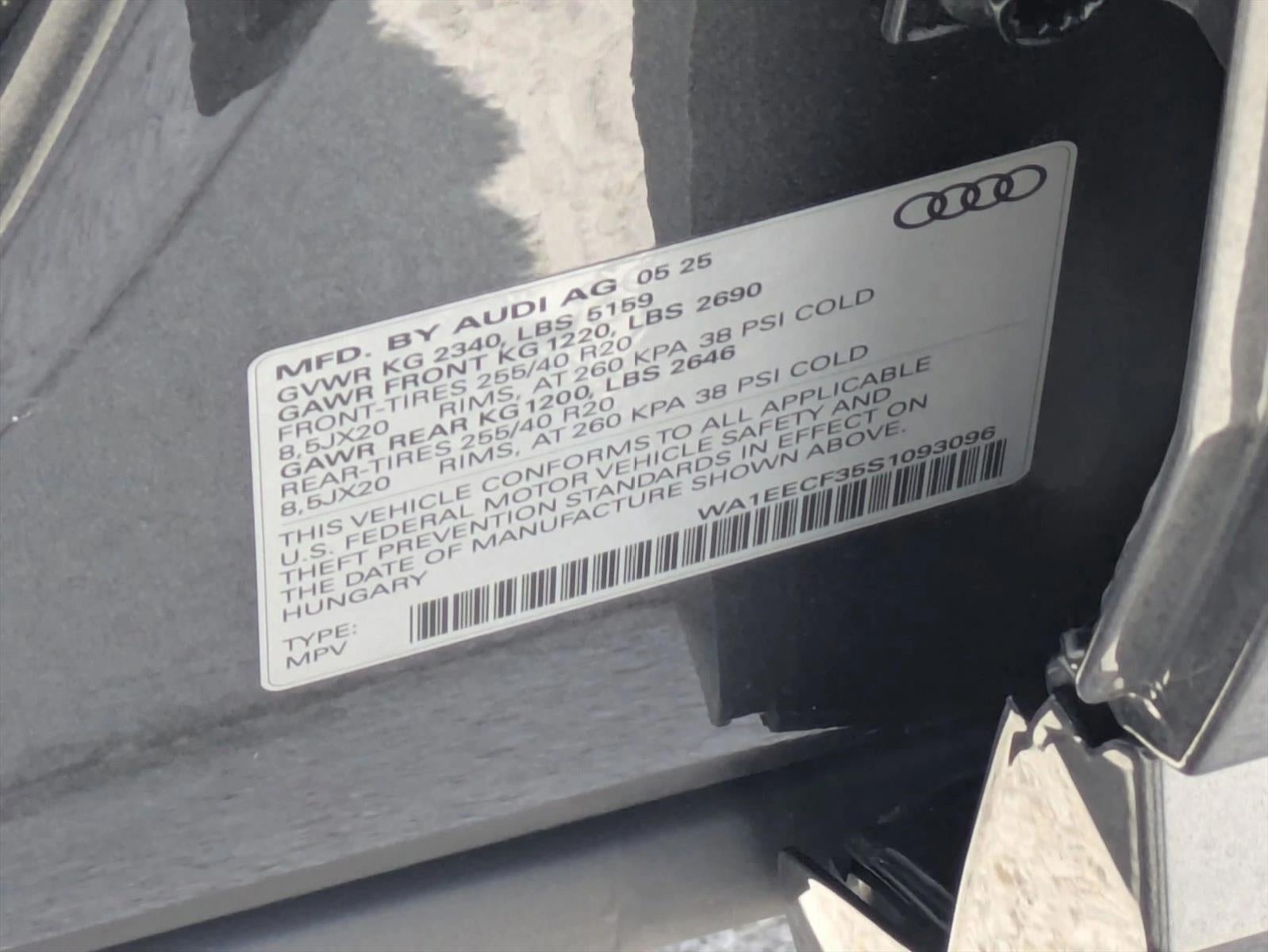 2025 Audi Q3 S line Premium Plus 45 TFSI quattro