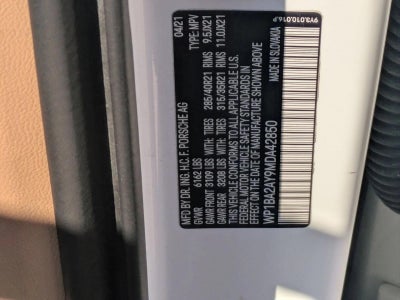 2021 Porsche Cayenne Coupe AWD